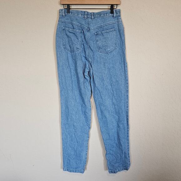 Lew Magram Light Wash Denim Jeans Vintage Women's 10 Southwestern Embellished - Picture 2 of 11